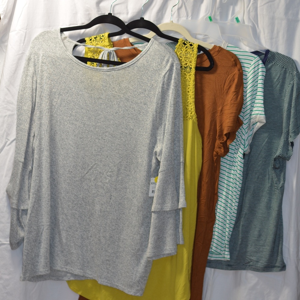 Bundle 19: Five Tops  SZ XXL NWT